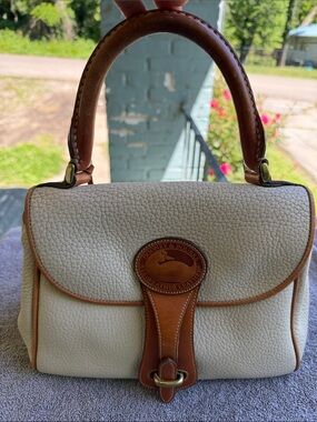 Vintage Dooney & Bourke Essex Carrier Bag Top Handle